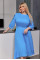 Стильное платье расшитое колосками
